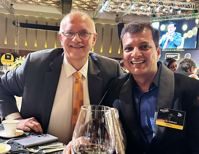 With Anand at EY-EOY Awards